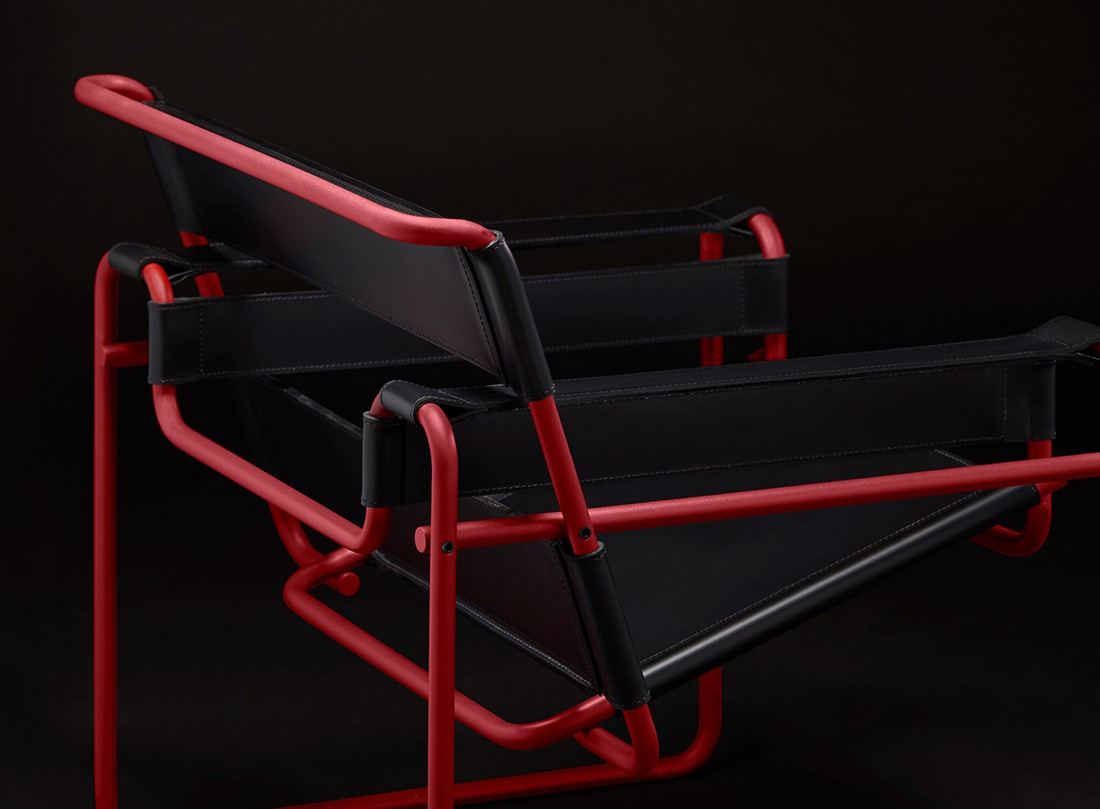 De nieuwe ultramatte kleuren van de Knoll Wassily Chair 2024