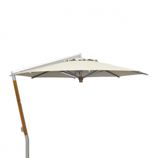 Borek Ischia Parasol - Sunbrella - Teak / Ecru - Ø340 cm.