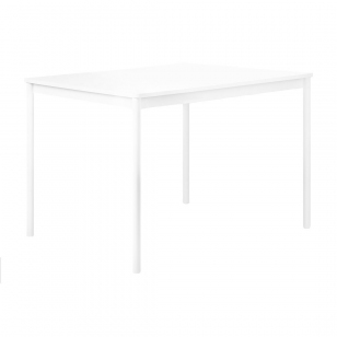 Muuto Base Table Laminaat met ABS Randen Wit 140 x 80 cm
