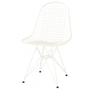 Vitra DKR Wire Chair Stoel Creme