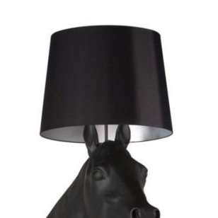 Moooi - Binnenverlichting Horse Lamp Zwart PVC
