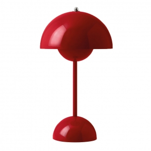 &Tradition Flowerpot draagbare lamp vp9, Vermilion Red