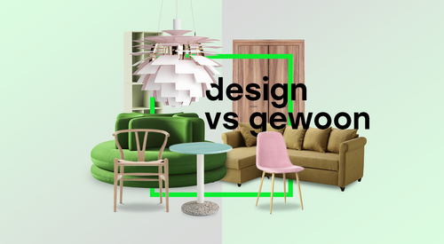 Wat is het verschil tussen design meubels en gewone meubels?