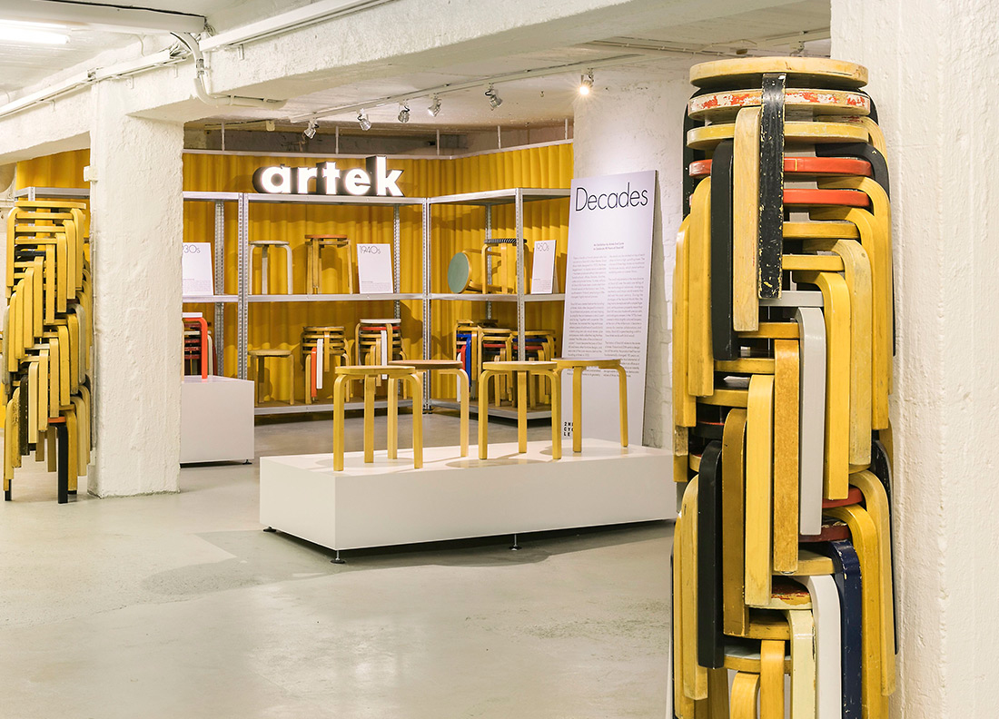 tentoonstelling van Artek in Helsinki