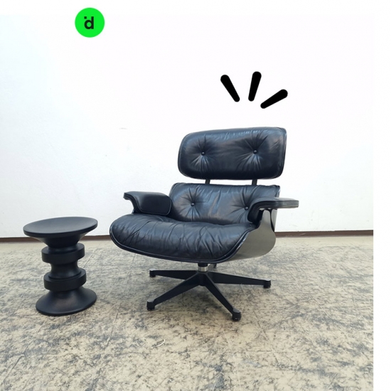 Vitra Eames Lounge chair black edition