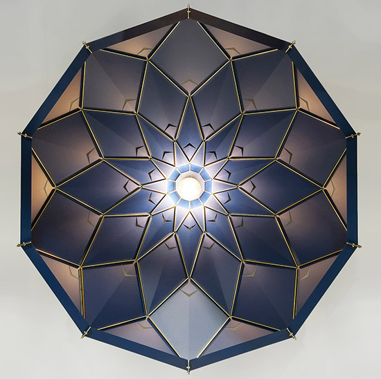 Design lamp Dutch designer Silver Linings
