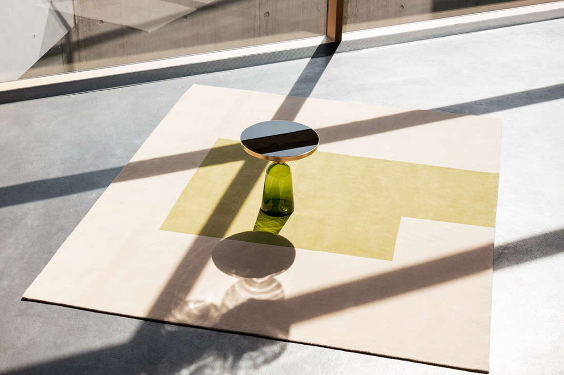 Design tafel Bell van ClassiCon in de nieuwe kleur