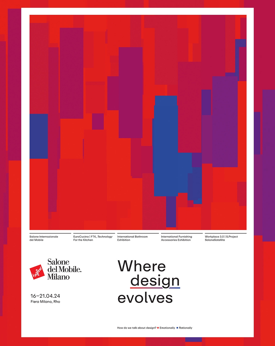 uitnodiging van de Milan Design week 2024