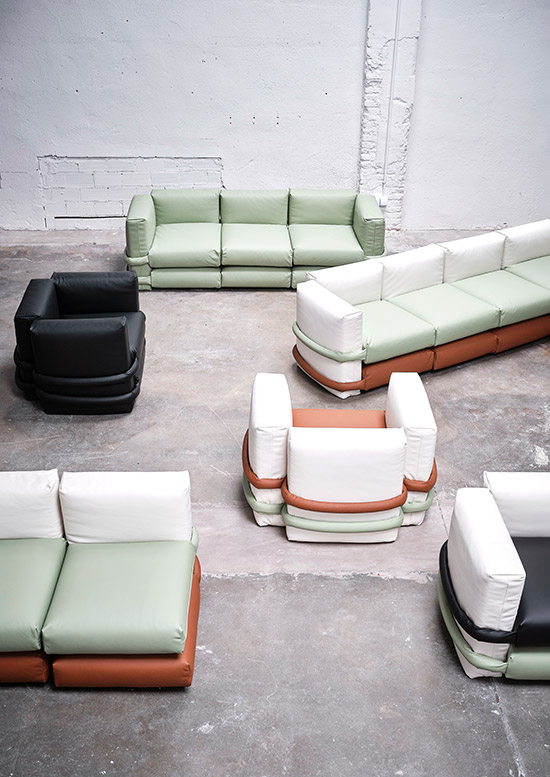 De nieuwe Pillow Sofa's van Barcelona Design