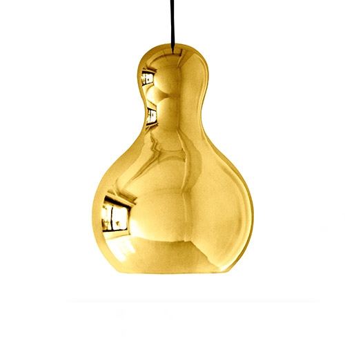 Gouden hanglamp van Fritz Hansen 