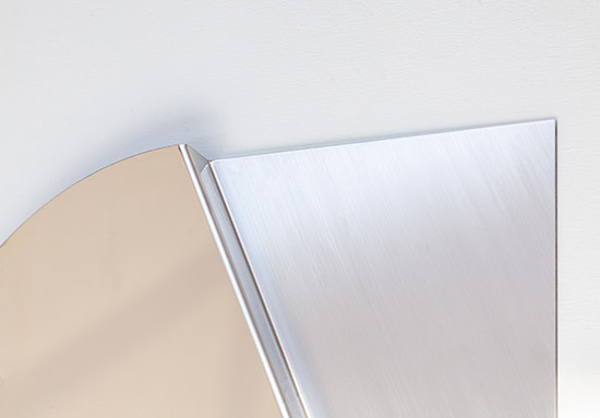 Detail van de Stainless Steel Mirror van Vij5