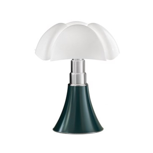 Medium design lamp in Agave groen
