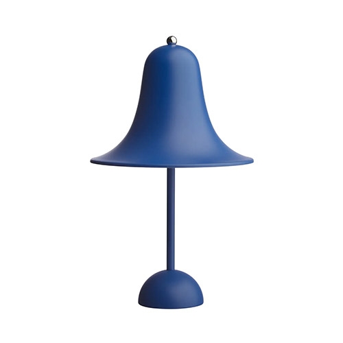 Blauwe Verpan Pantop tafellamp