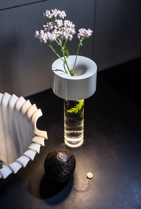 Fleur een design lamp die ook kan dienen als vaas