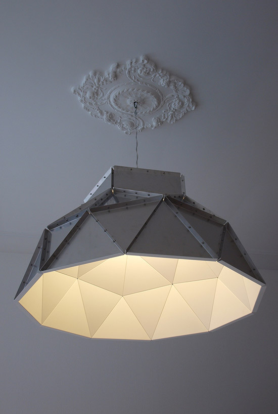 De design lamp van Dutch Designer De Apollo lamp