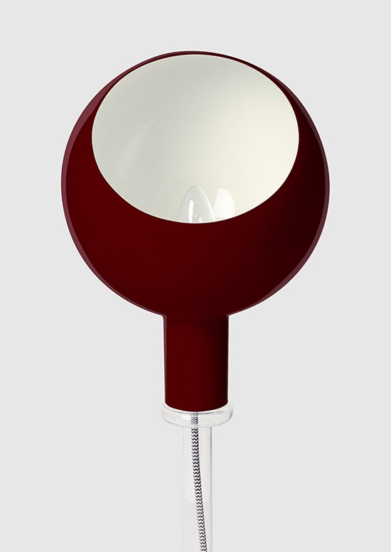 detail van de FontanaArte tafellamp in samenwerking met Gucci
