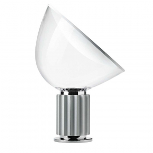 FLOS Taccia Tafellamp Glass - Grijs