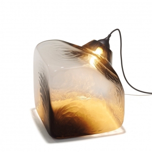 Linteloo Cubo lamp - Smoked Brown