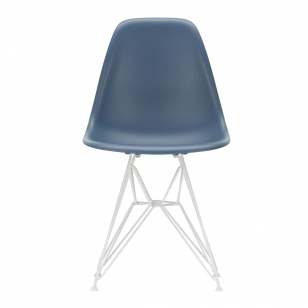 Vitra Eames Plastic Chair DSR Wit - Zeeblauw