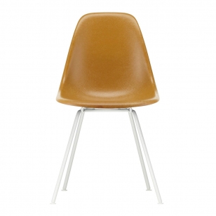 Vitra Eames Fiberglass Chair DSX Wit - Ochre Dark