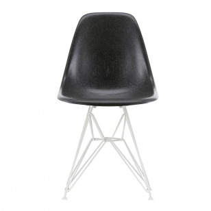 Vitra Eames Fiberglass Chair DSR Wit - Elephant Hide Grey