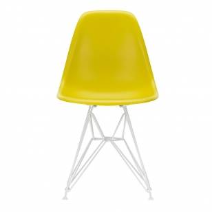 Vitra Eames Plastic Chair DSR Wit - Mosterd