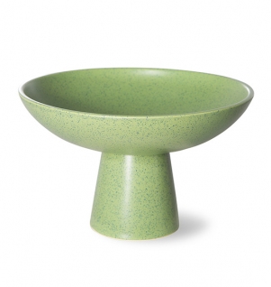 HKliving Ceramic Bowl on Base fruitschaal