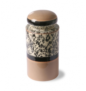 HKliving 70s Ceramics Storage Jar voorraadpot