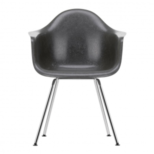 Vitra Eames Fiberglass Chair DAX Chroom - Elephant Hide Grey