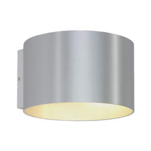 Wever & Ducré Ray 2.0 LED Wandlamp Aluminium Brushed - 1800-2850 Kelvin
