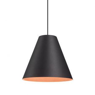 Wever & Ducré Shiek 4.0 Hanglamp Jet Black + Copper - Geïntegreerd LED