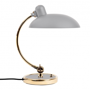 Fritz Hansen Kaiser Idell 6631 Luxus Bureaulamp - Easy Grey/Messing