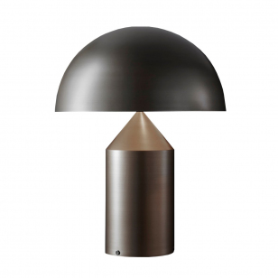 Oluce Atollo Metal Tafellamp Brons - Ø38 x h. 50 cm.