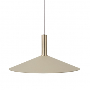 Ferm Living Collect Angle Cashmere High Hanglamp - Messing