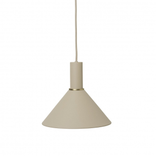 Ferm Living Collect Cone Cashmere Low Hanglamp - Cashmere