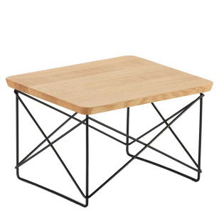 Vitra LTR Bijzettafel - Zwart/Eiken