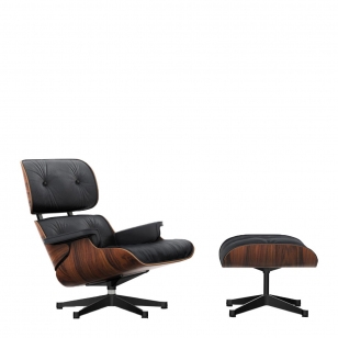 Vitra Eames Lounge Chair + Ottoman - Santos Palissander
