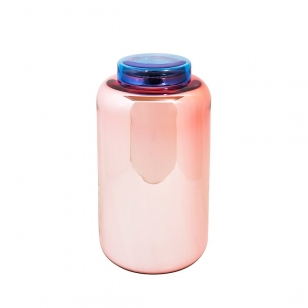 Pulpo Container High Vaas - Roze Blauw