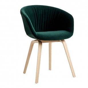HAY About A Chair AAC 23 Soft Stoel - Lola Dark Green