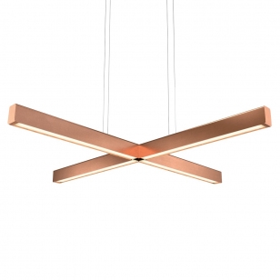 Anour X Model Hanglamp - Brushed Copper