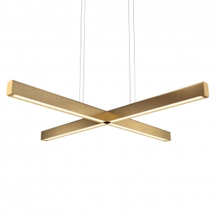 Anour X Model Hanglamp - Brushed Brass