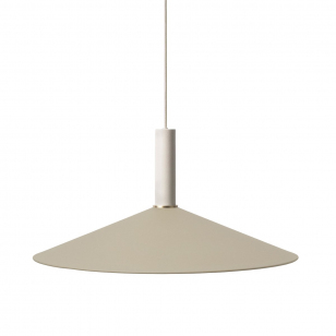 Ferm Living Collect Angle Cashmere High Hanglamp - Lichtgrijs