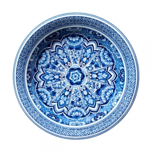 Moooi Carpets Delft Blue Plate Vloerkleed 250