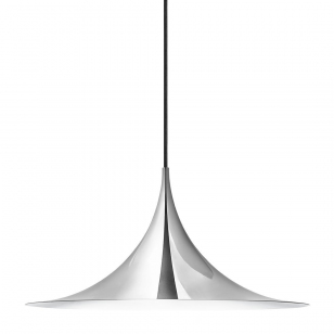 Gubi Semi Hanglamp Metal Ø60 cm. Chroom