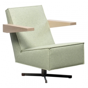 Spectrum Pressroom Fauteuil Stof Divina MD Pale Green