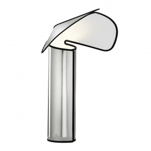 FLOS Chiara Tafellamp - Aluminium / Antraciet