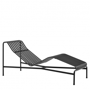 HAY Palissade Chaise Longue - Antraciet