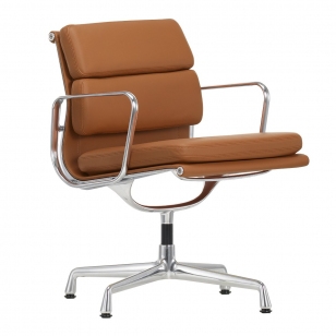 Vitra Soft Pad Chair EA 208 Cognac