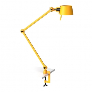 Tonone Bolt Bureaulamp Twee Armen Sunny Yellow met Klem