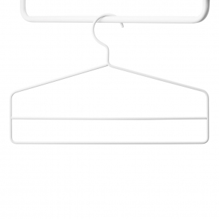 String Coat Hanger - Wit